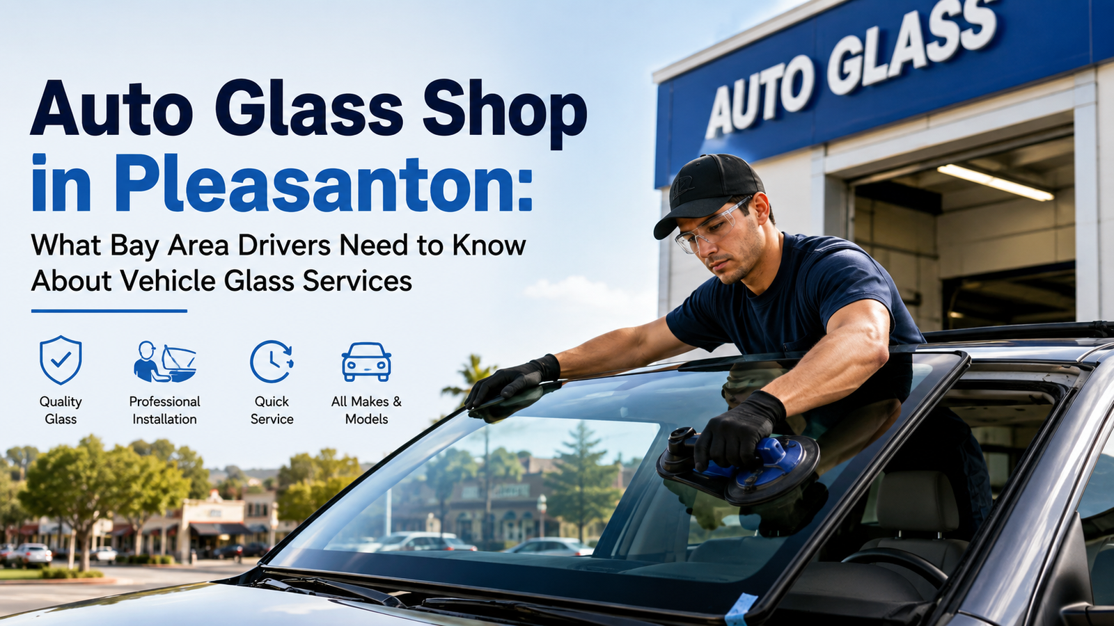 Auto Glass Shop in Pleasanton: What Bay Area Drivers Need to Know About Vehicle Glass Services